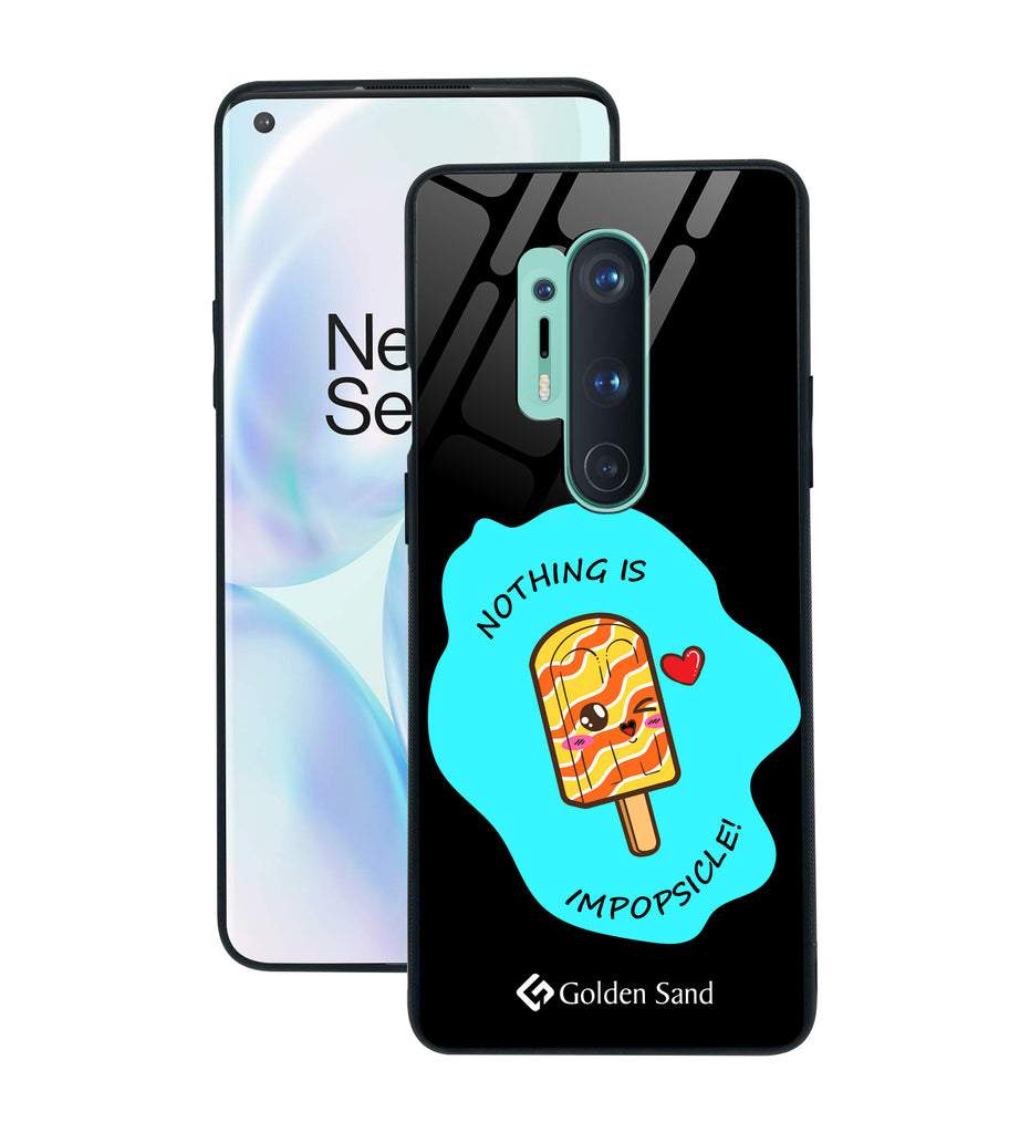 OnePlus 8 Pro Designer Case Tempered Glass Series