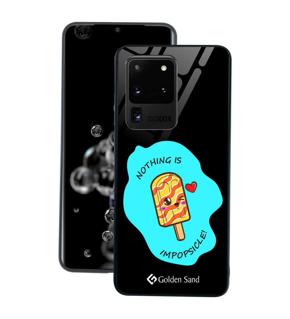 Samsung Galaxy S20 Ultra Designer Case Tempered Glass Series