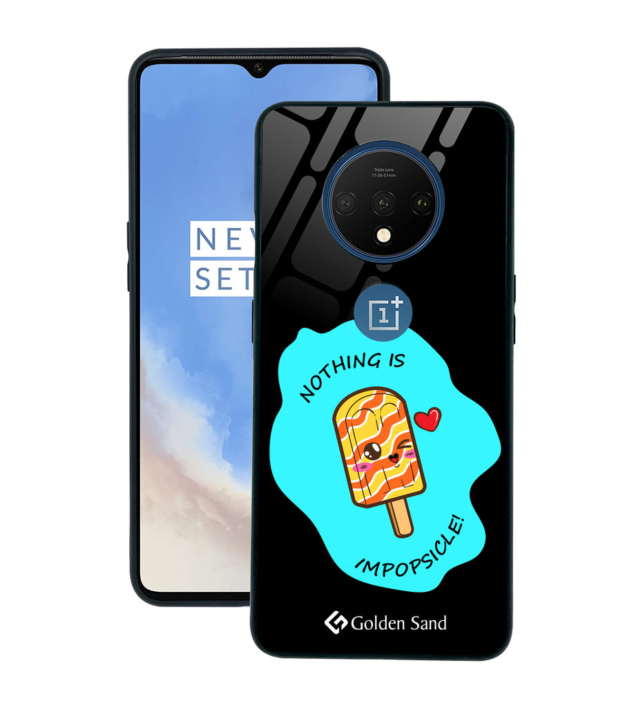OnePlus 7T Designer Case Tempered Glass Series
