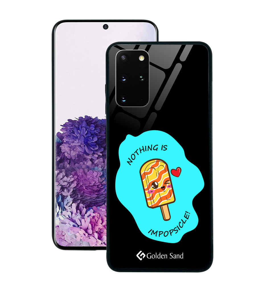 Samsung Galaxy S20 + Designer Case Tempered Glass Series