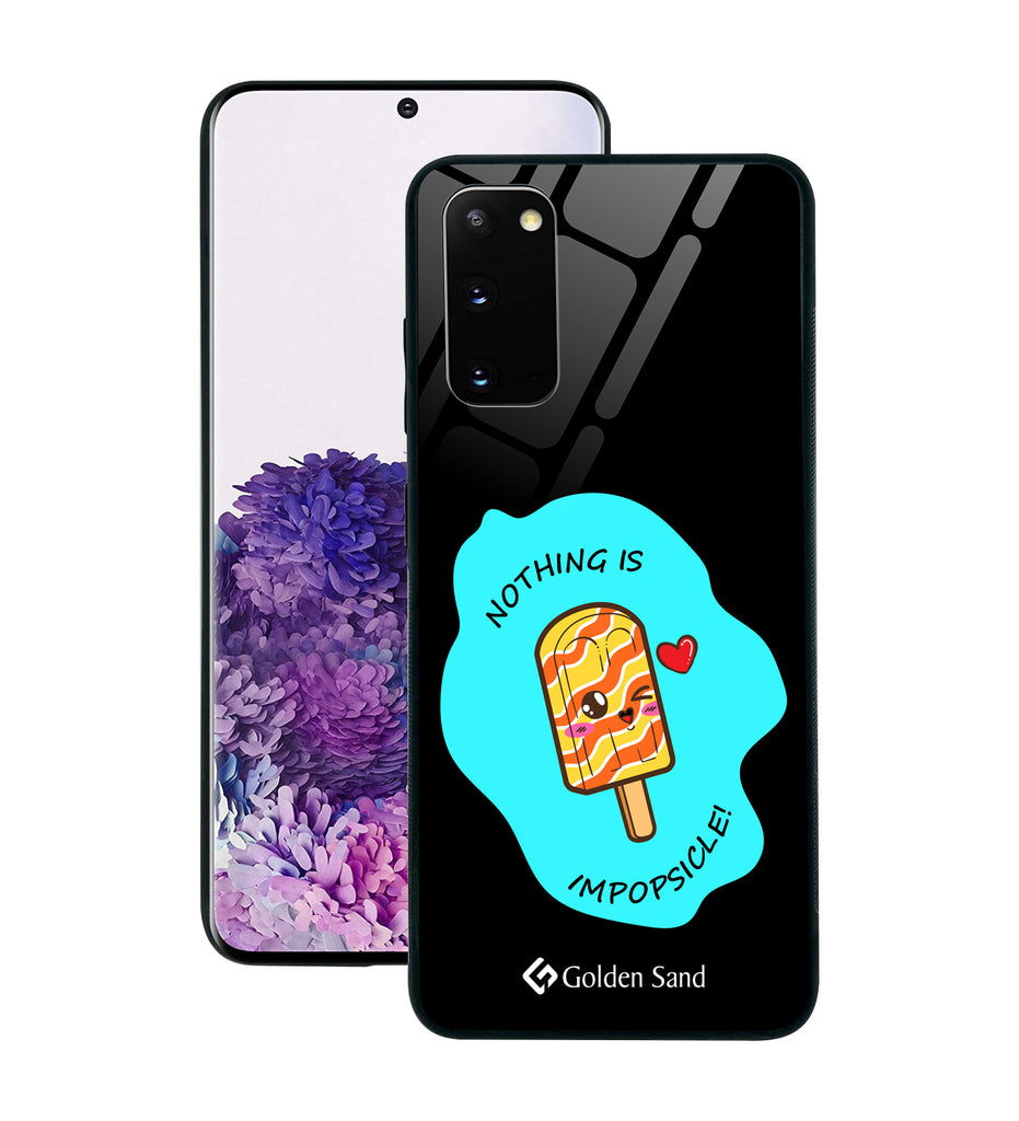 Samsung Galaxy S20 Designer Case Tempered Glass Series