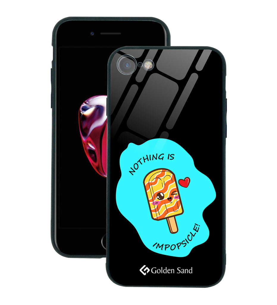 Apple iPhone SE 2020, iPhone 7, iPhone 8 Designer Case Tempered Glass Series