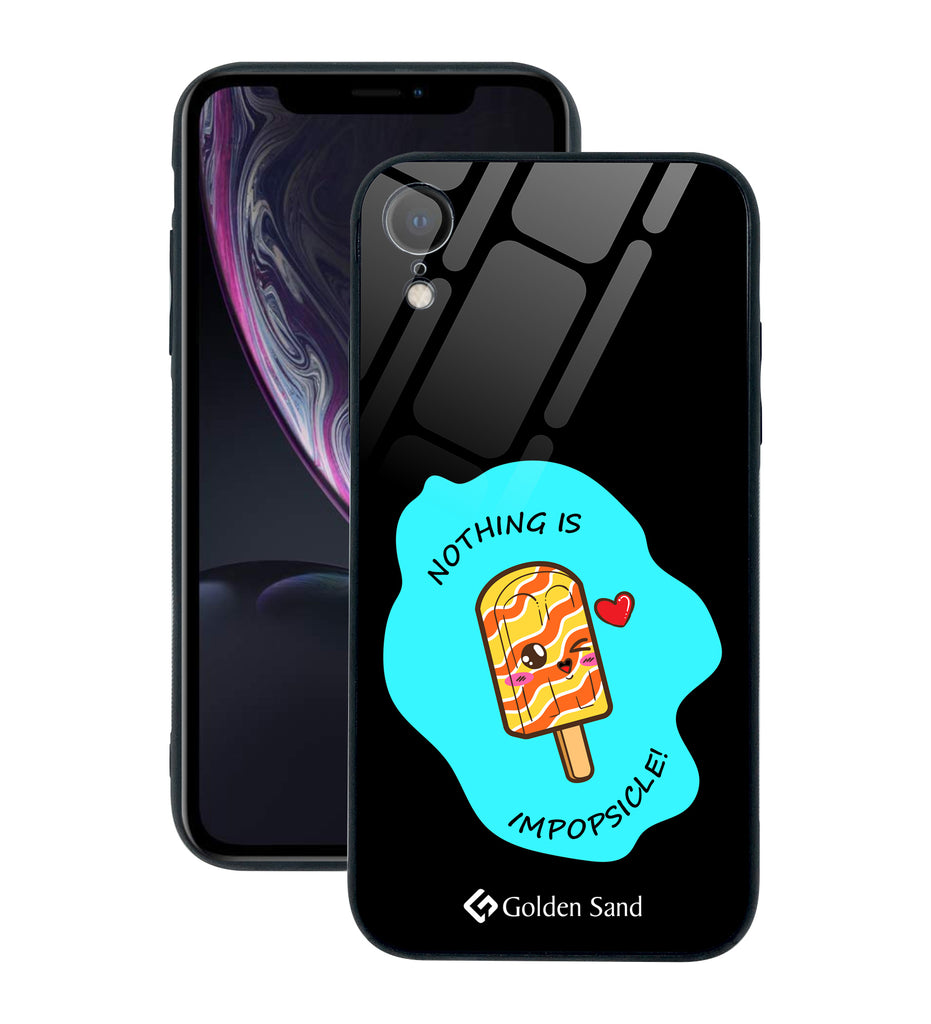 Apple iPhone XR Designer Case Tempered Glass Series