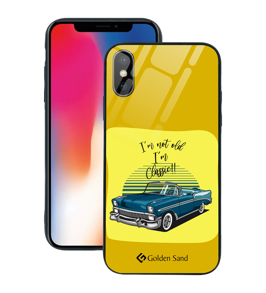 Apple iPhone X, XS Designer Case Tempered Glass Series