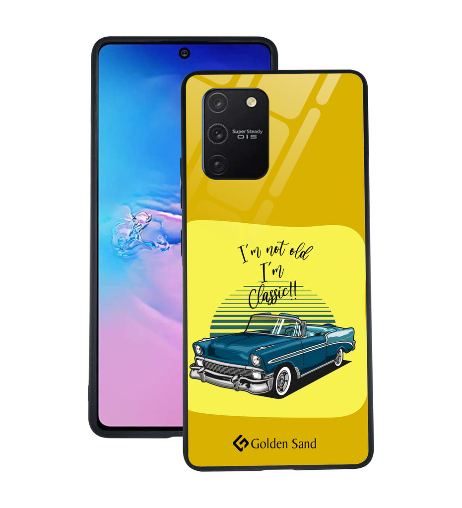 Samsung Galaxy S10 Lite Designer Case Tempered Glass Series