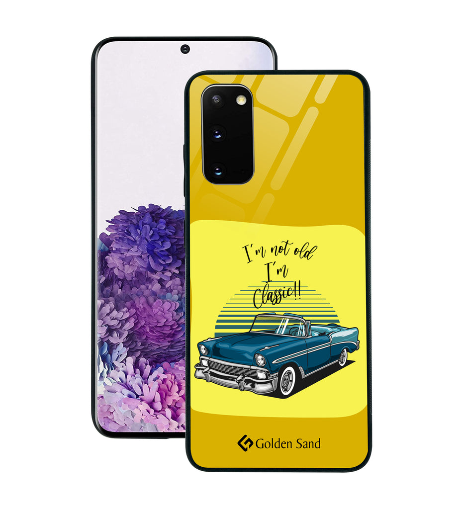 Samsung Galaxy S20 Designer Case Tempered Glass Series