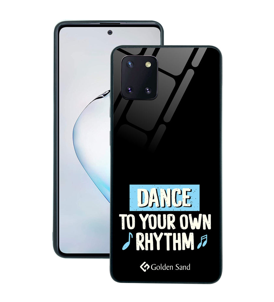 Samsung Galaxy Note10 Lite Designer Case Tempered Glass Series