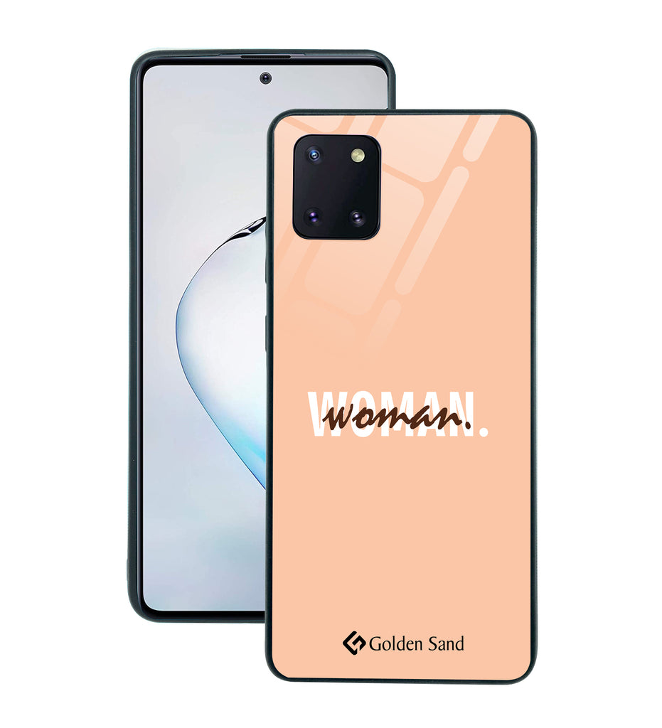 Samsung Galaxy Note10 Lite Designer Case Tempered Glass Series