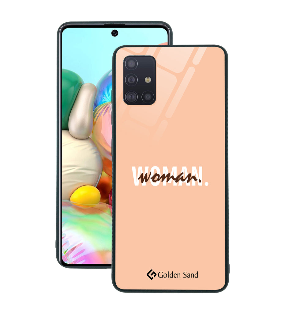 Samsung Galaxy A71 Designer Case Tempered Glass Series