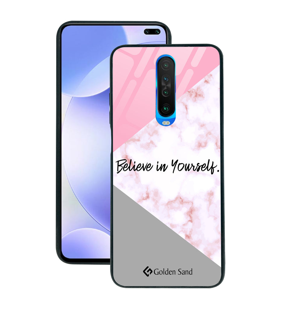 Xiaomi Poco X2 Designer Case Tempered Glass Series