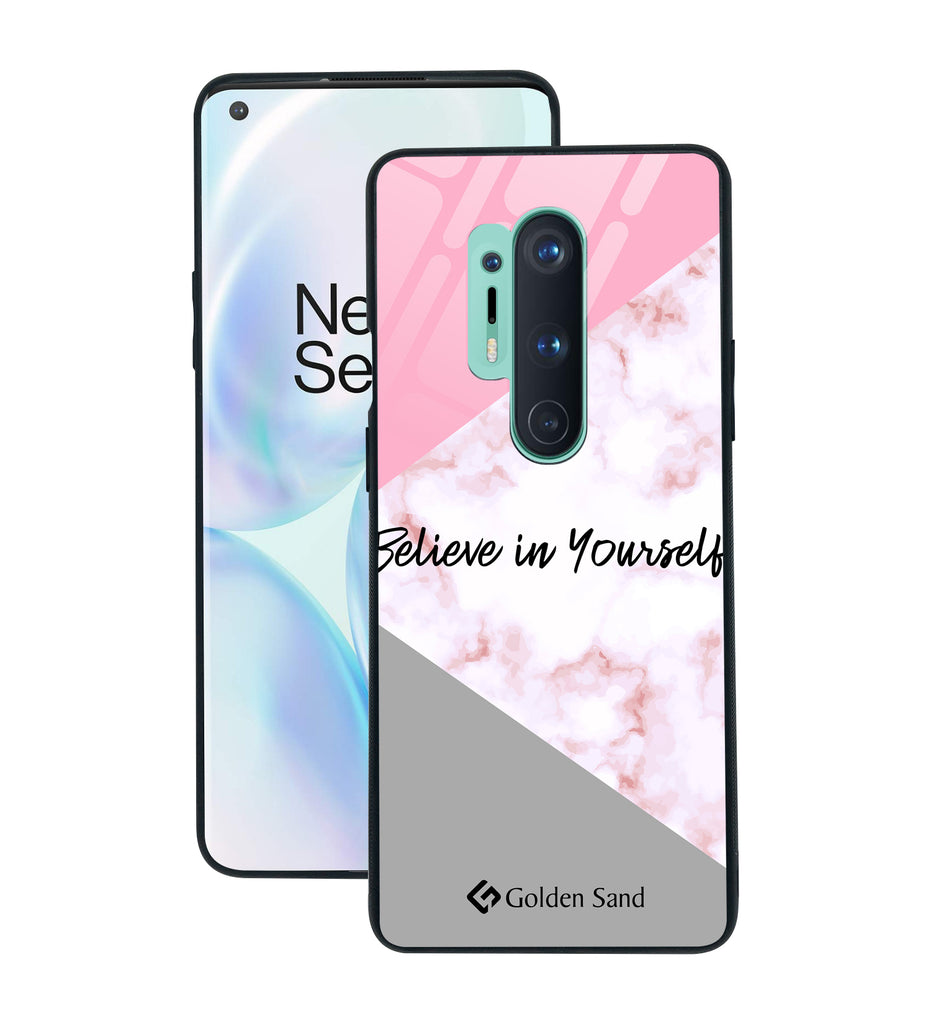 OnePlus 8 Pro Designer Case Tempered Glass Series