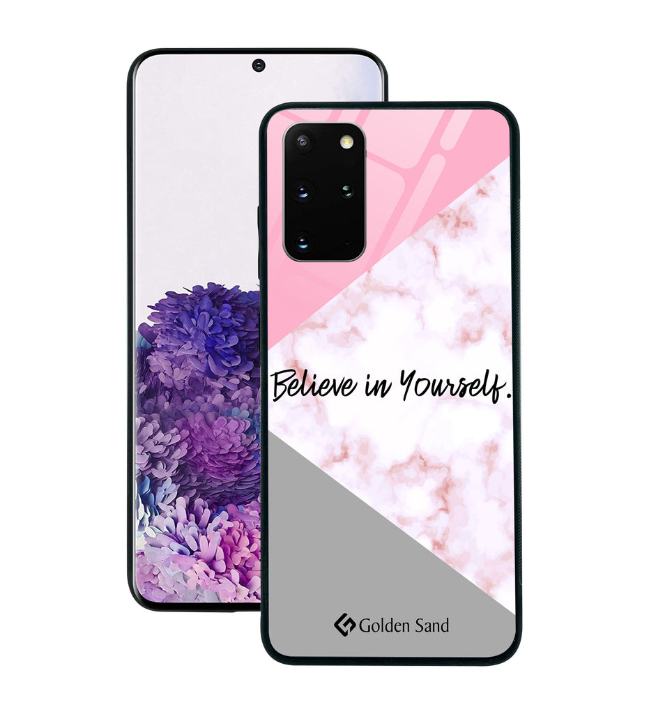Samsung Galaxy S20 + Designer Case Tempered Glass Series