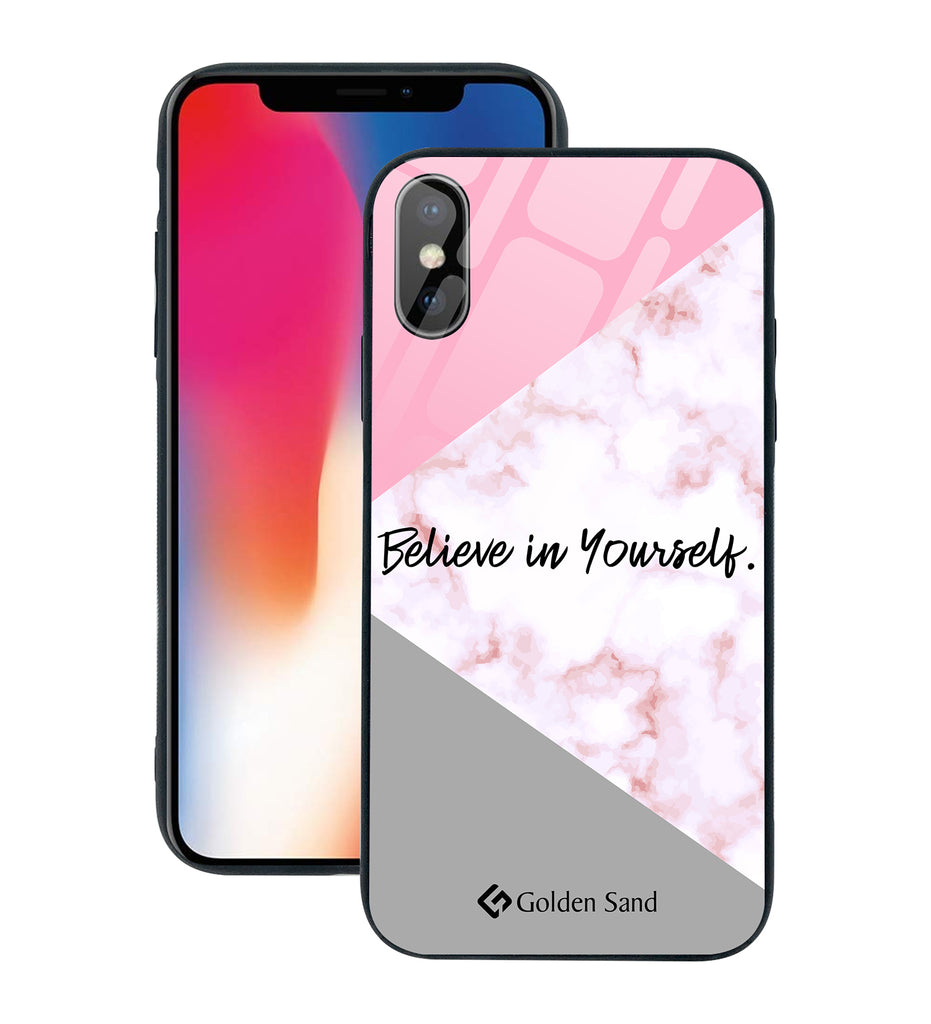 Apple iPhone X, XS Designer Case Tempered Glass Series
