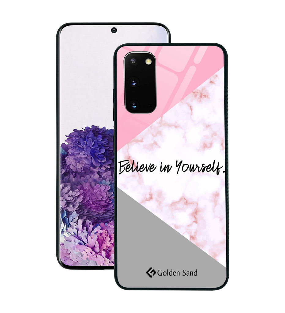 Samsung Galaxy S20 Designer Case Tempered Glass Series