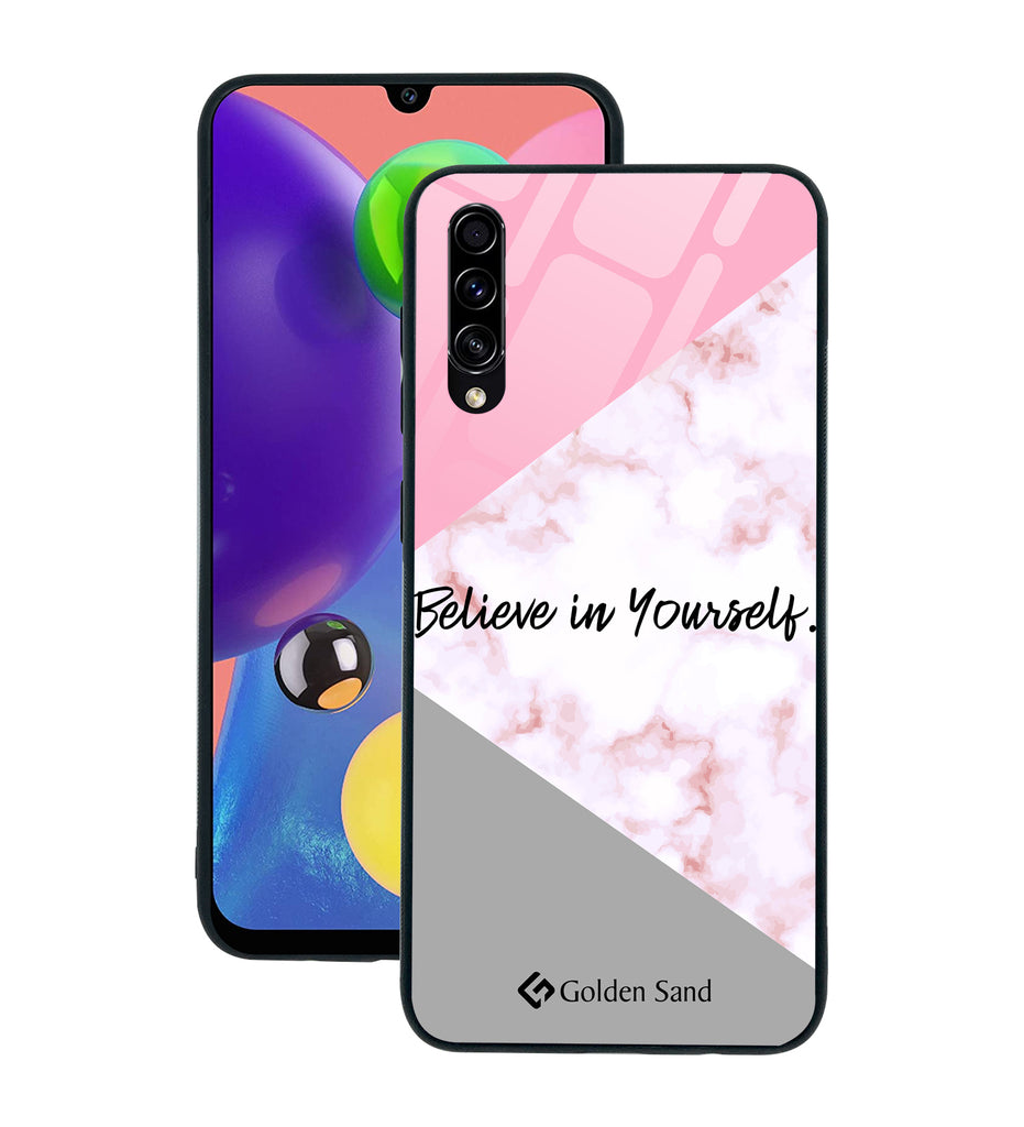 Samsung Galaxy A70s Designer Case Tempered Glass Series