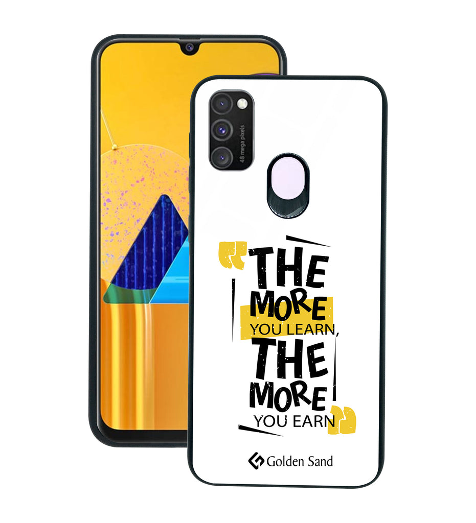 Samsung Galaxy M30s Designer Case Tempered Glass Series