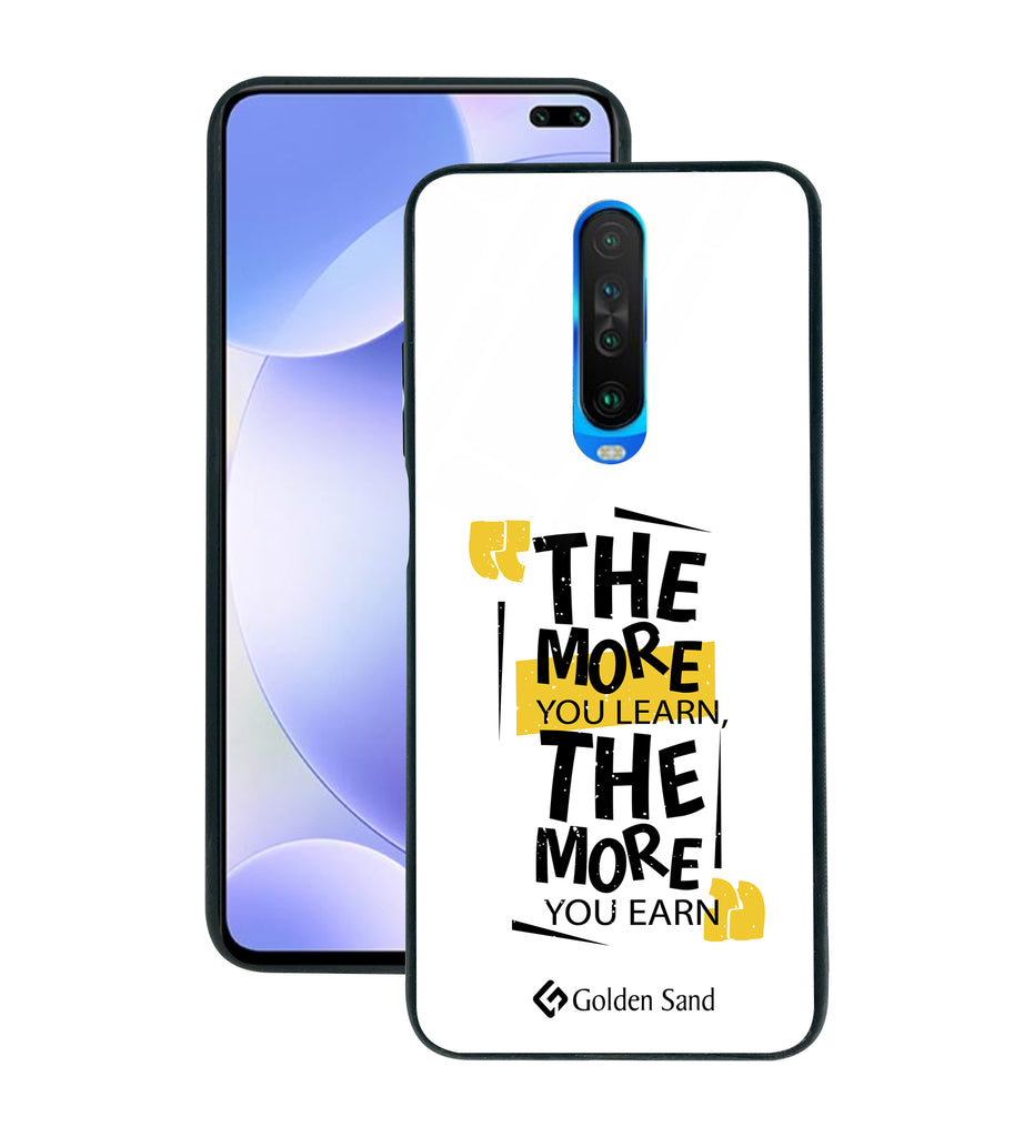 Xiaomi Poco X2 Designer Case Tempered Glass Series