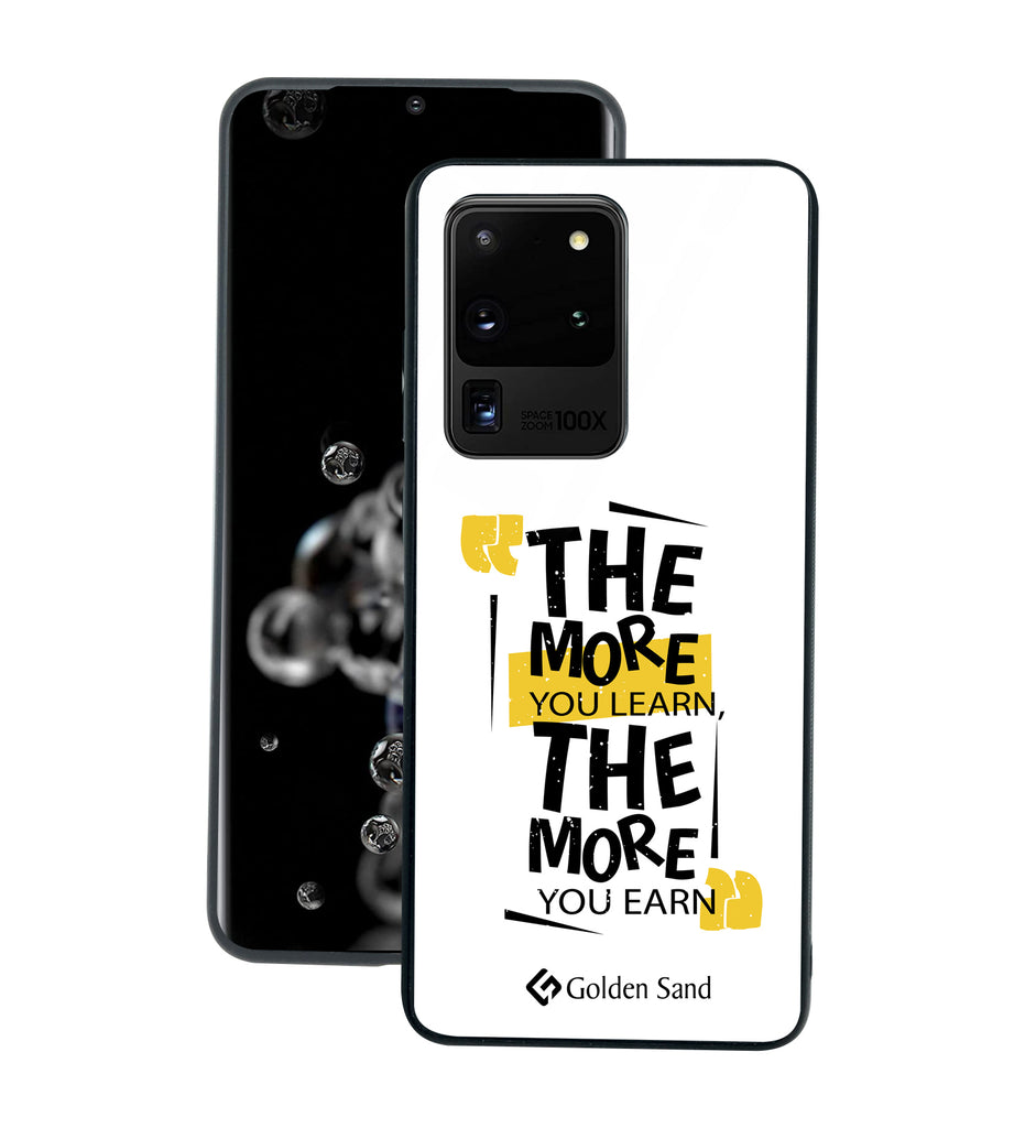 Samsung Galaxy S20 Ultra Designer Case Tempered Glass Series