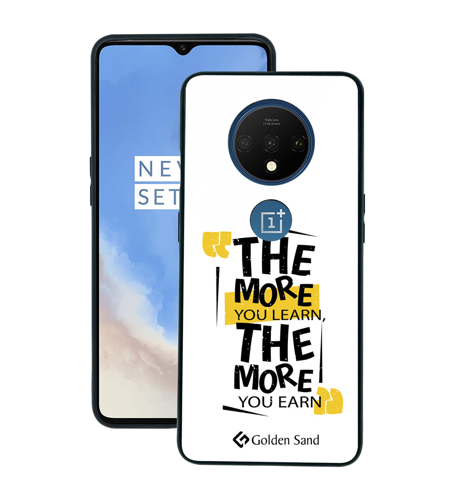 OnePlus 7T Designer Case Tempered Glass Series