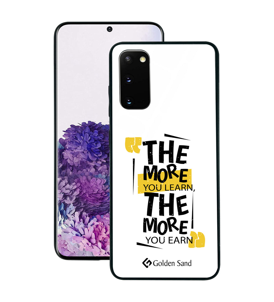 Samsung Galaxy S20 Designer Case Tempered Glass Series