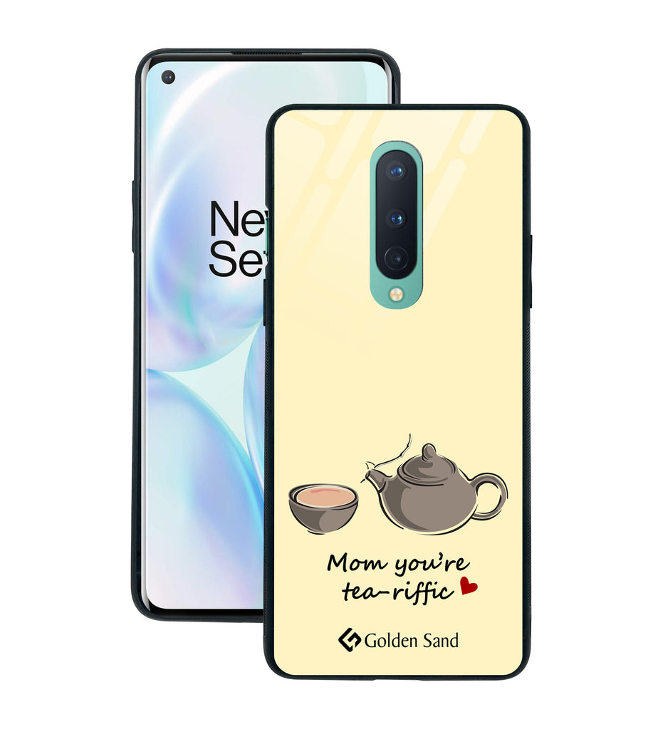 OnePlus 8 Designer Case Tempered Glass Series