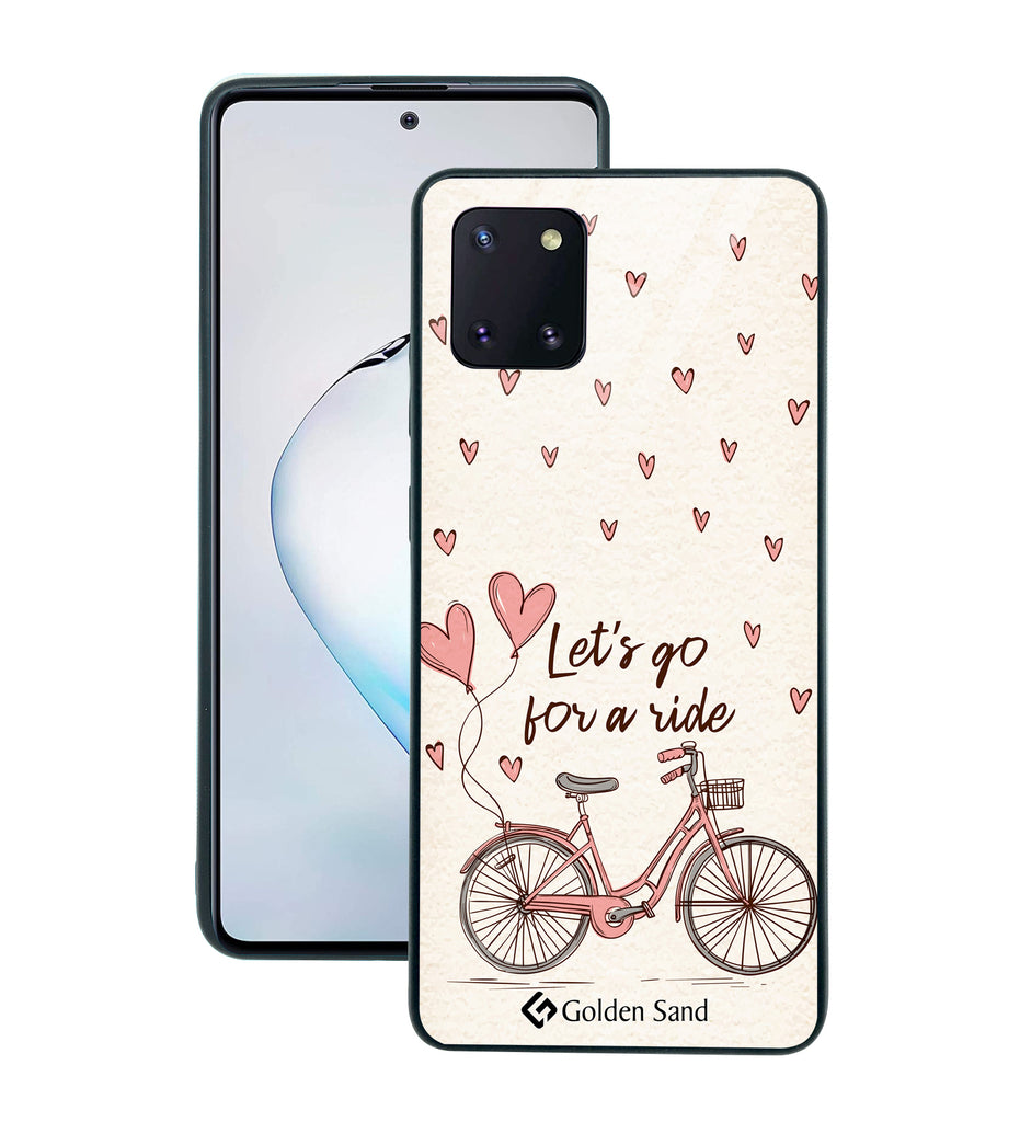 Samsung Galaxy Note10 Lite Designer Case Tempered Glass Series
