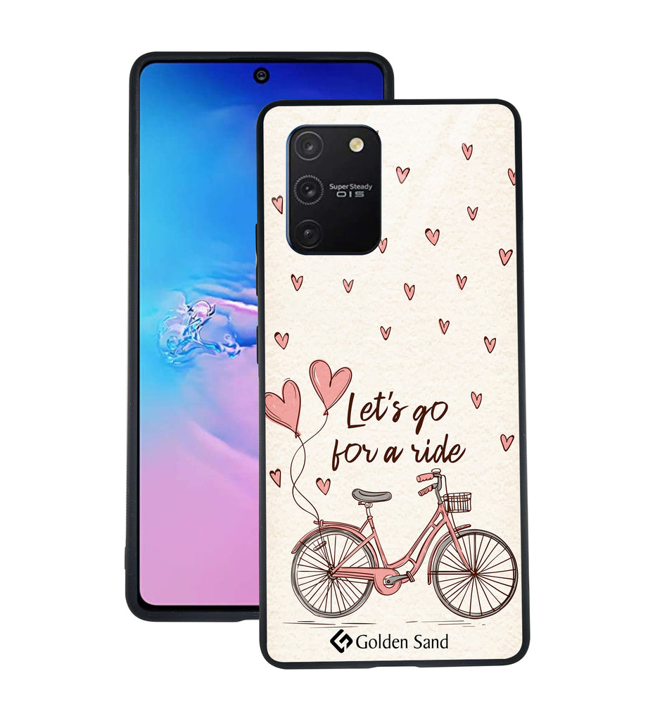 Samsung Galaxy S10 Lite Designer Case Tempered Glass Series