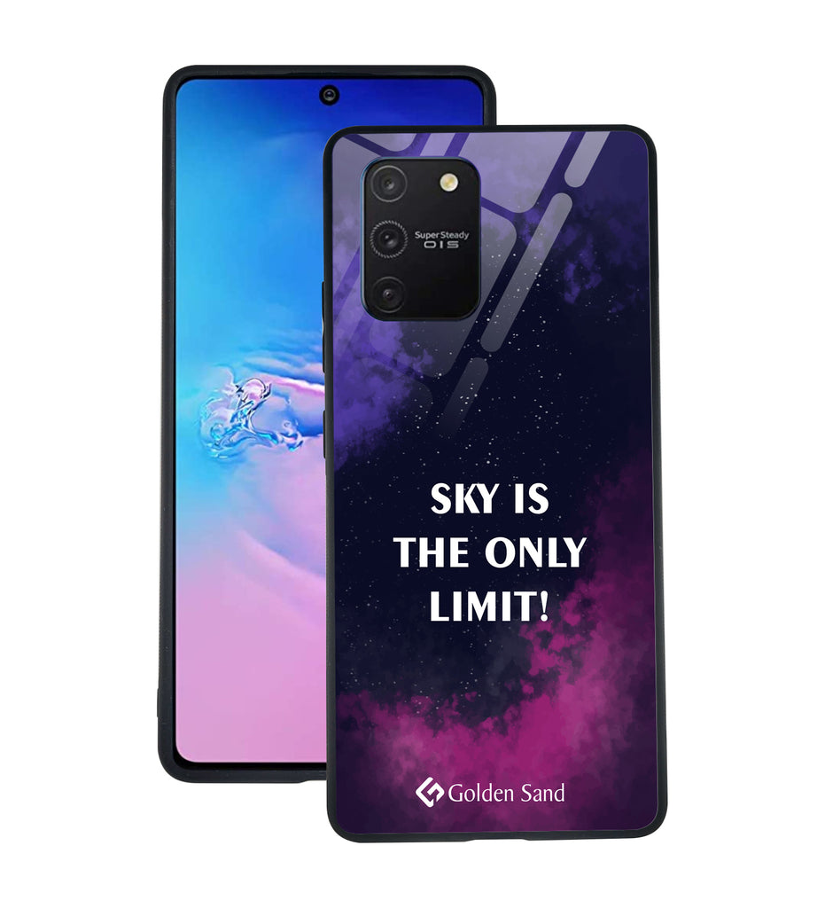 Samsung Galaxy S10 Lite Designer Case Tempered Glass Series