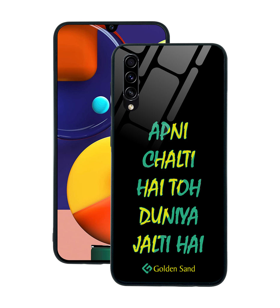Samsung Galaxy A50s Designer Case Tempered Glass Series