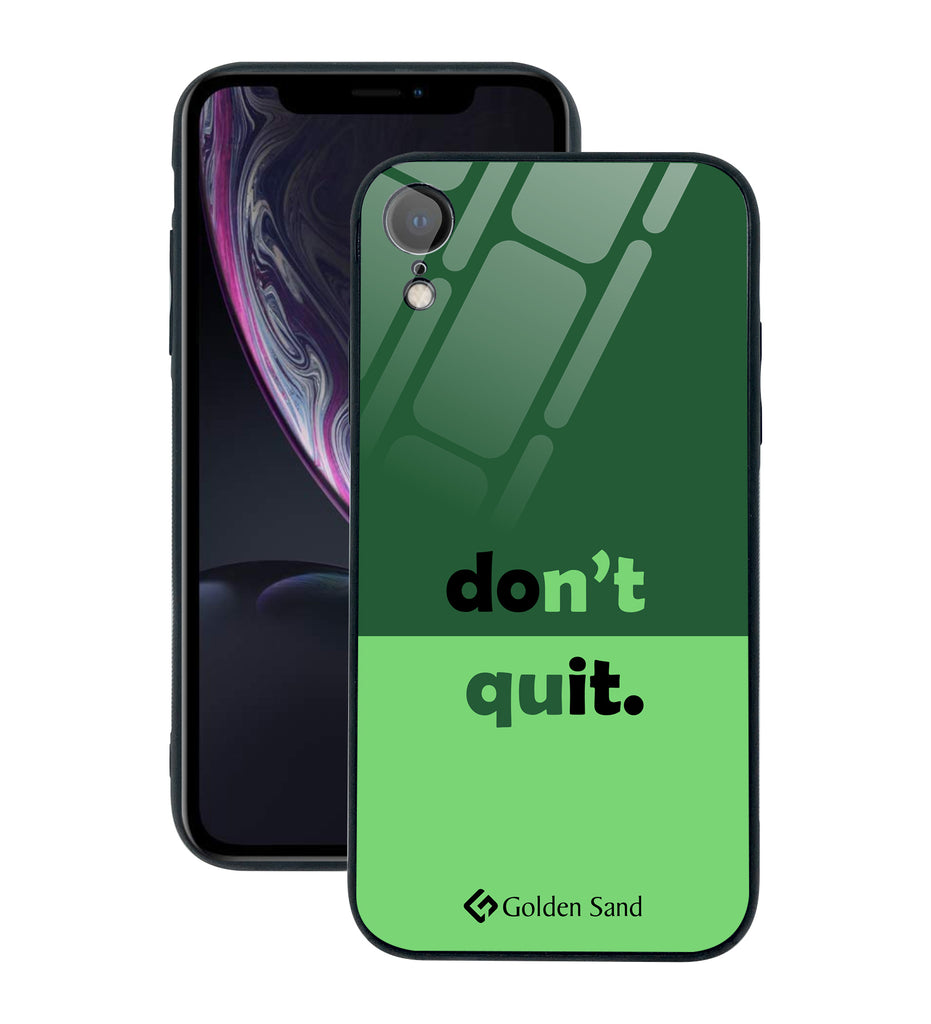 Apple iPhone XR Designer Case Tempered Glass Series