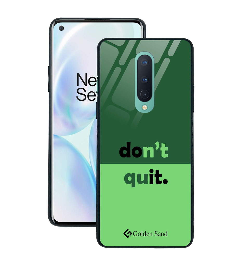 OnePlus 8 Designer Case Tempered Glass Series