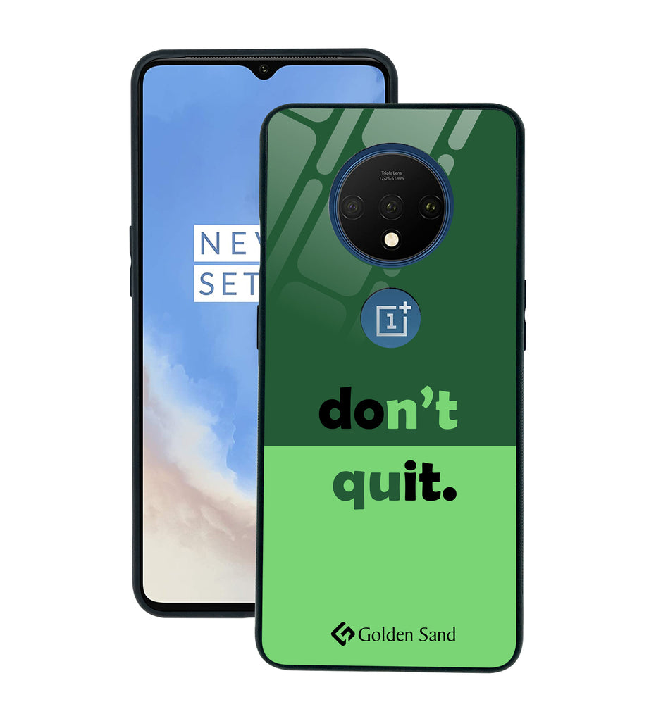 OnePlus 7T Designer Case Tempered Glass Series
