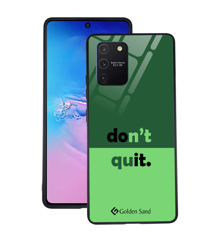 Samsung Galaxy S10 Lite Designer Case Tempered Glass Series