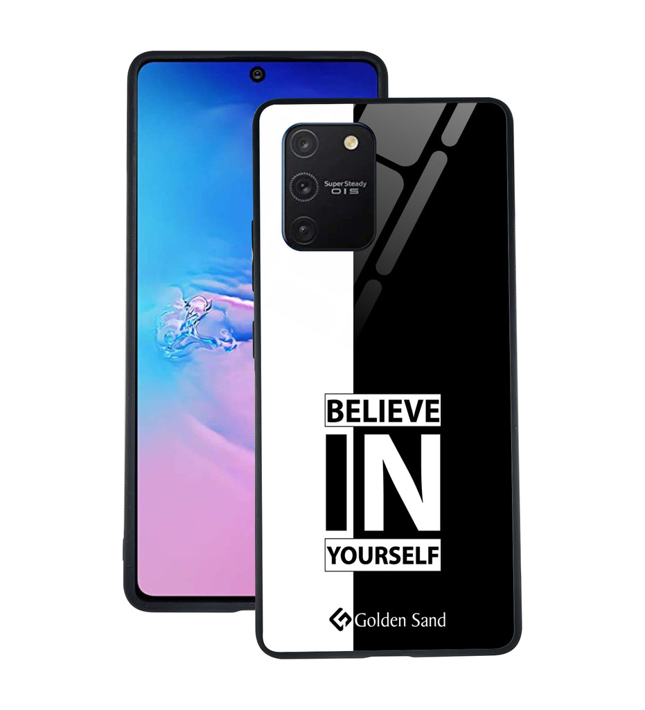 Samsung Galaxy S10 Lite Designer Case Tempered Glass Series