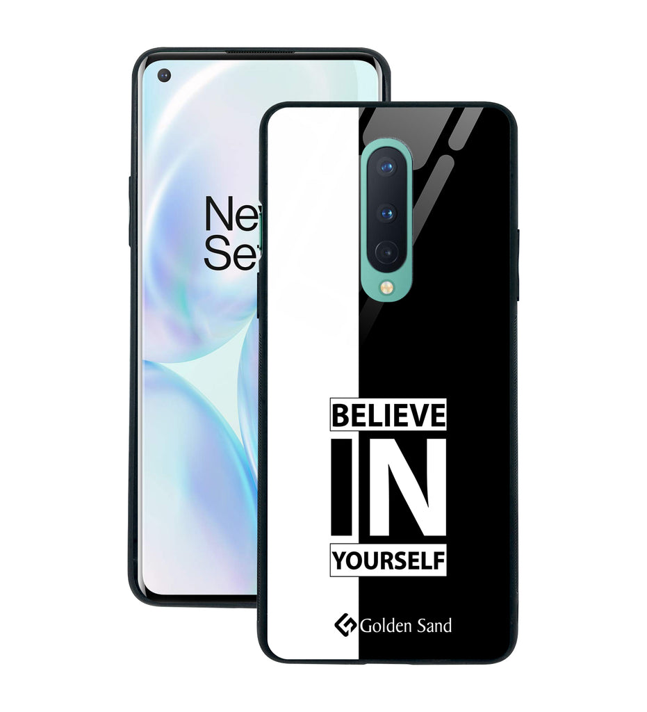 OnePlus 8 Designer Case Tempered Glass Series