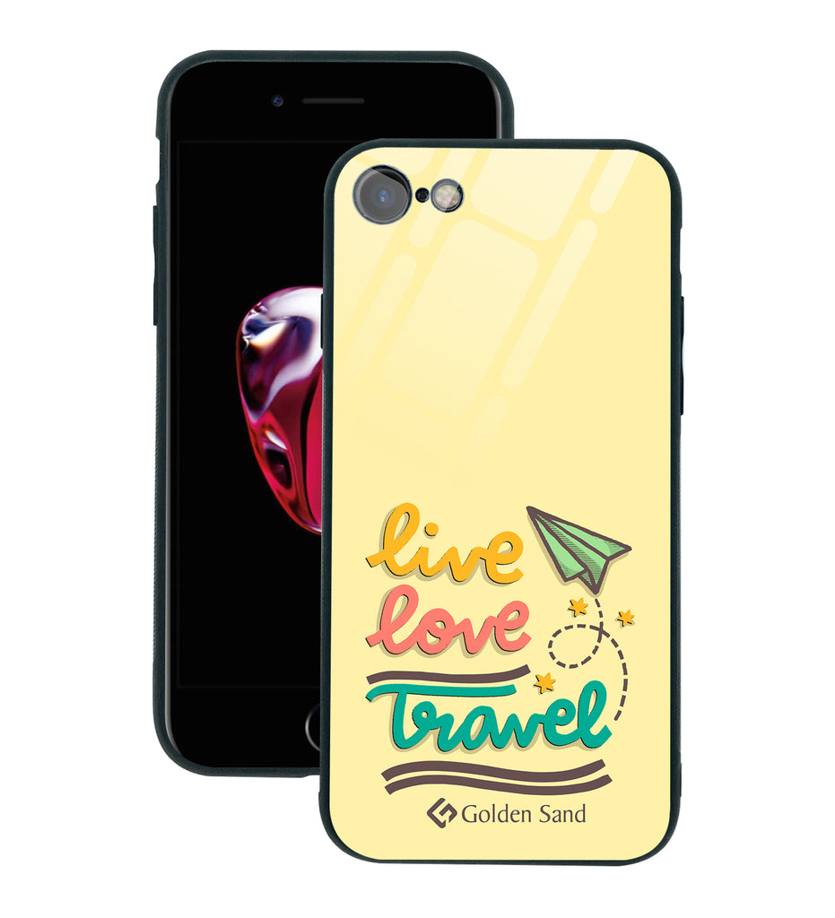 Apple iPhone SE 2020, iPhone 7, iPhone 8 Designer Case Tempered Glass Series