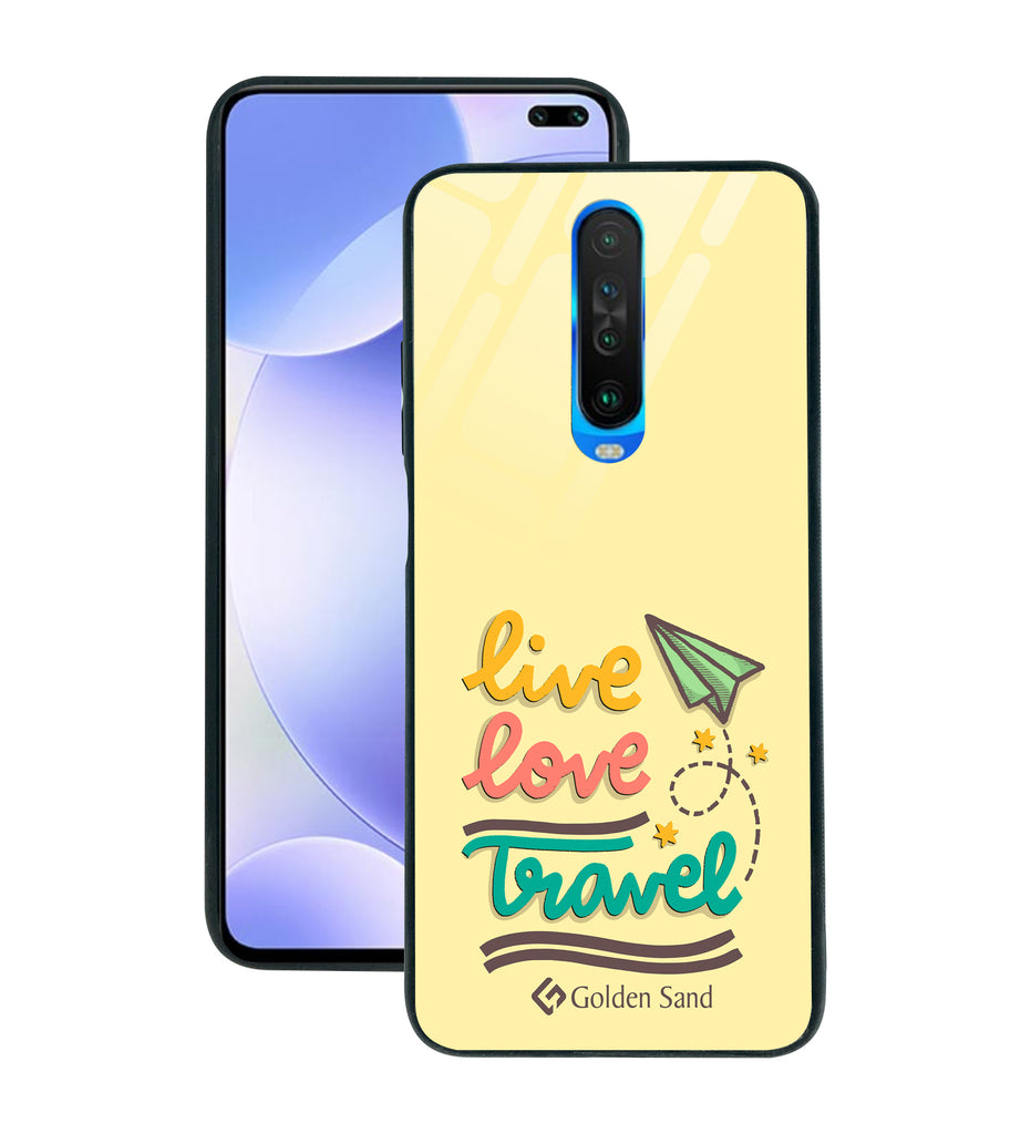 Xiaomi Poco X2 Designer Case Tempered Glass Series
