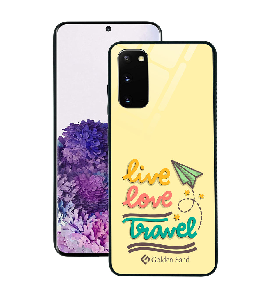 Samsung Galaxy S20 Designer Case Tempered Glass Series