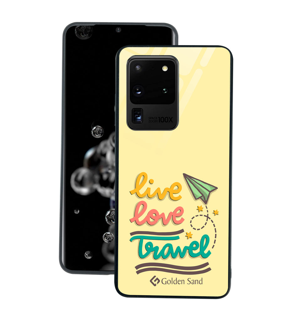 Samsung Galaxy S20 Ultra Designer Case Tempered Glass Series