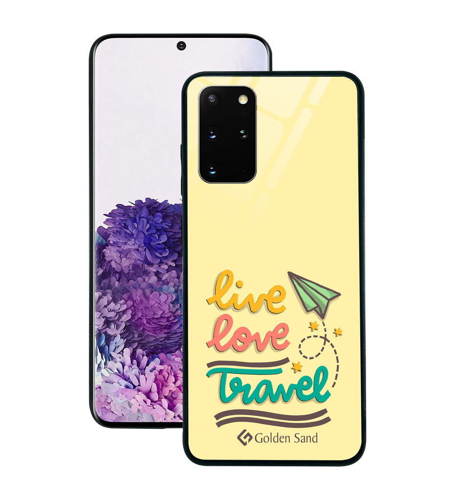 Samsung Galaxy S20 + Designer Case Tempered Glass Series