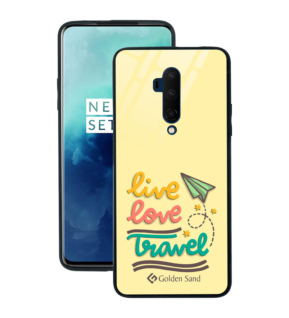 OnePlus 7T Pro Designer Case Tempered Glass Series