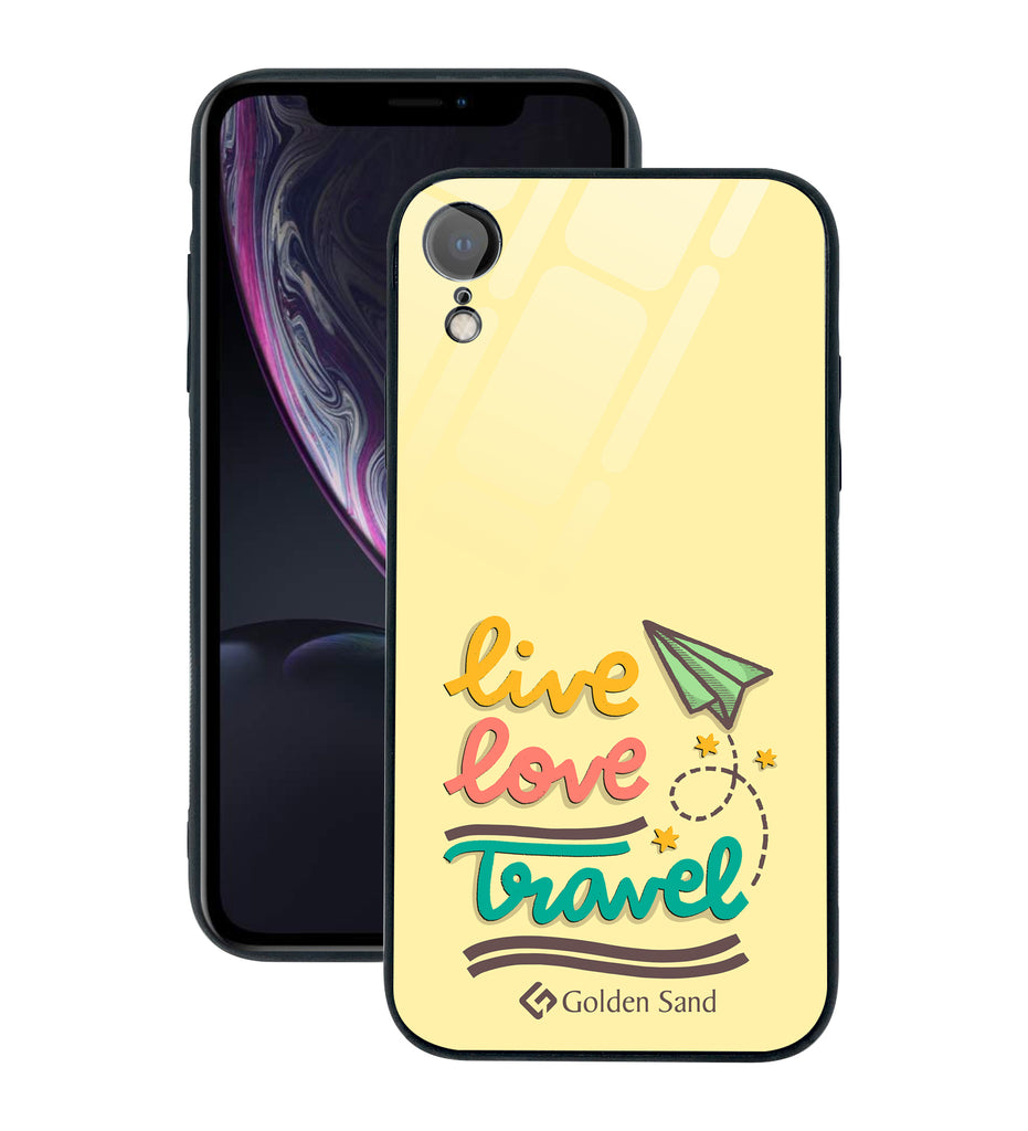 Apple iPhone XR Designer Case Tempered Glass Series