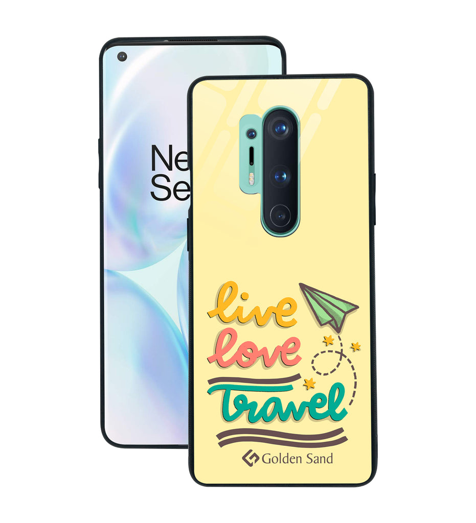 OnePlus 8 Pro Designer Case Tempered Glass Series