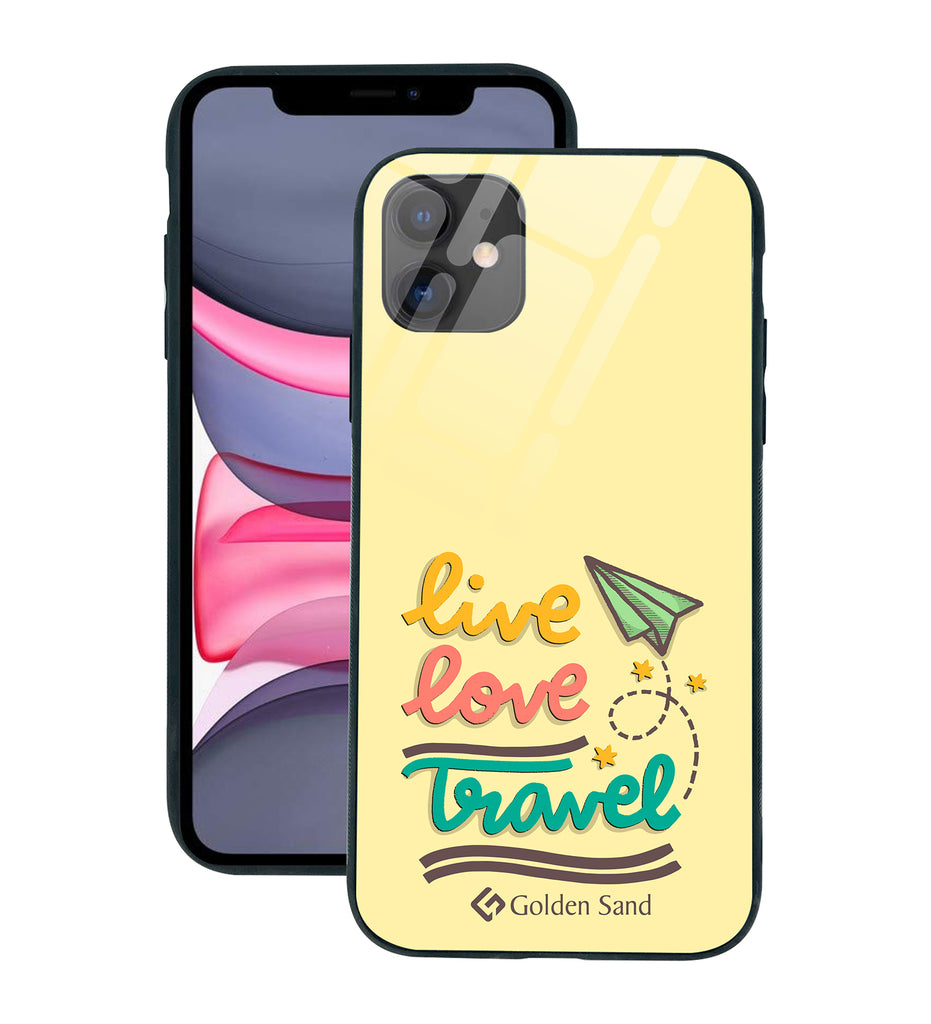 Apple iPhone 11 Designer Case Tempered Glass Series