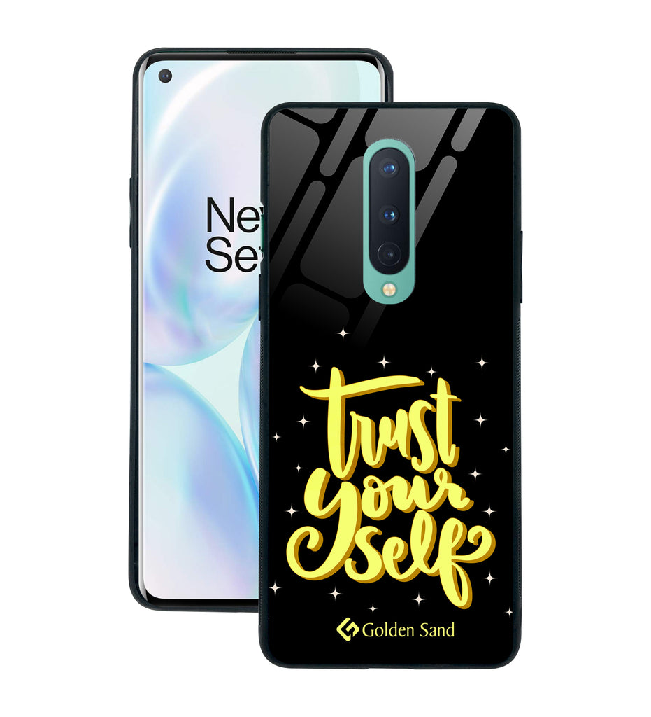 OnePlus 8 Designer Case Tempered Glass Series