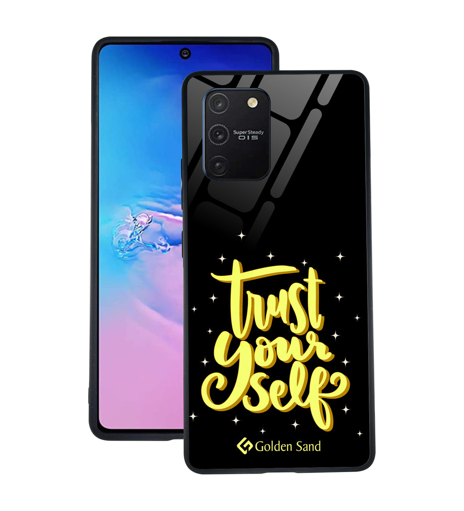 Samsung Galaxy S10 Lite Designer Case Tempered Glass Series