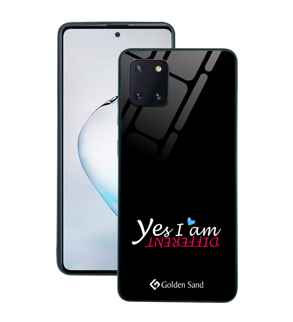 Samsung Galaxy Note10 Lite Designer Case Tempered Glass Series