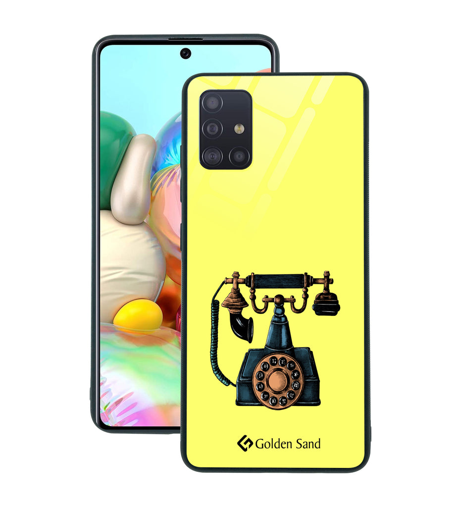 Samsung Galaxy A71 Designer Case Tempered Glass Series