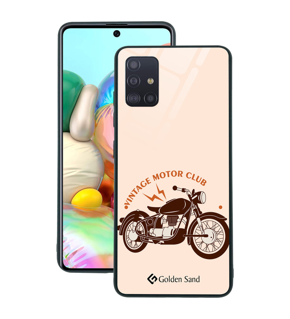 Samsung Galaxy A71 Designer Case Tempered Glass Series