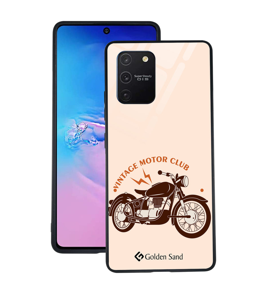 Samsung Galaxy S10 Lite Designer Case Tempered Glass Series